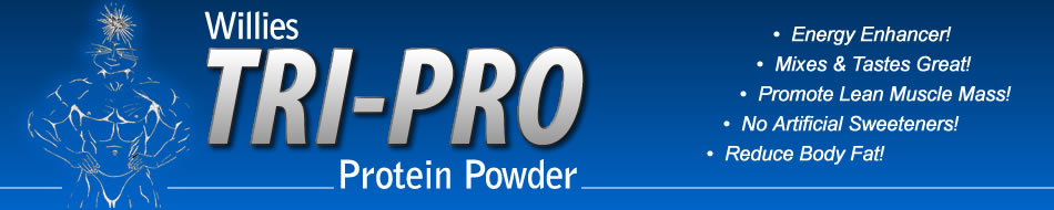 willies tripro protein powder