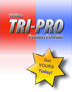 Willies TRI-PRO Protein powder